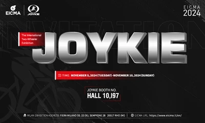 شركة Joykie تعرض منتجاتها في المعرض الدولي للمركبات ذات العجلتين في ميلانو